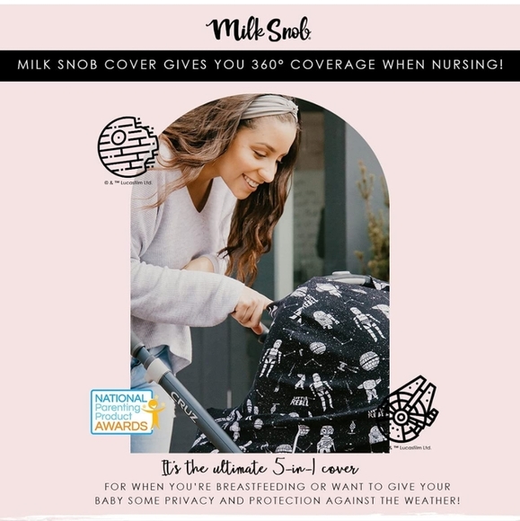 Star Wars Milk Snob 5-in-1 Cover - Picture 2 of 5